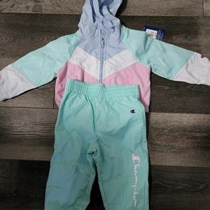 Girls toddler champion 2 piece size 24 months